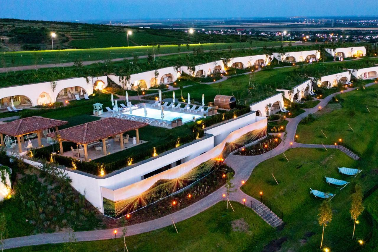 Casa Timis - Wellness & Spa Resort Chitorani ภายนอก รูปภาพ Aerial view of the resort